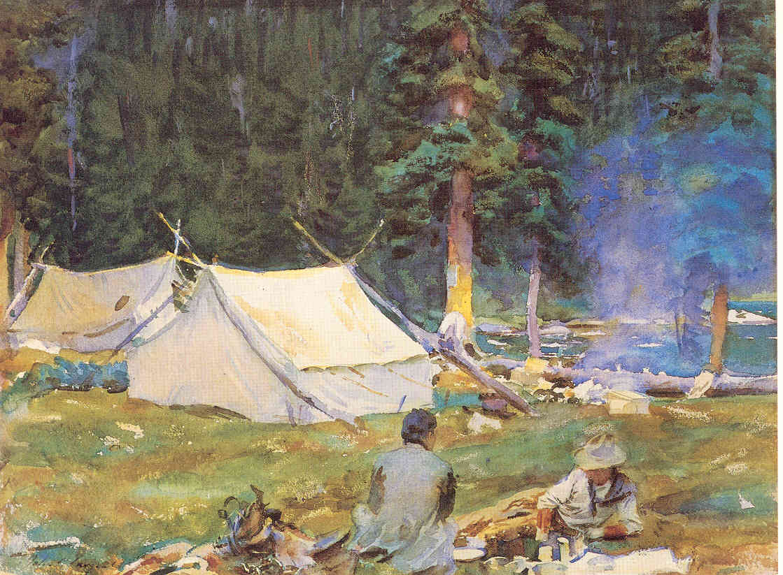 Camping Paintings