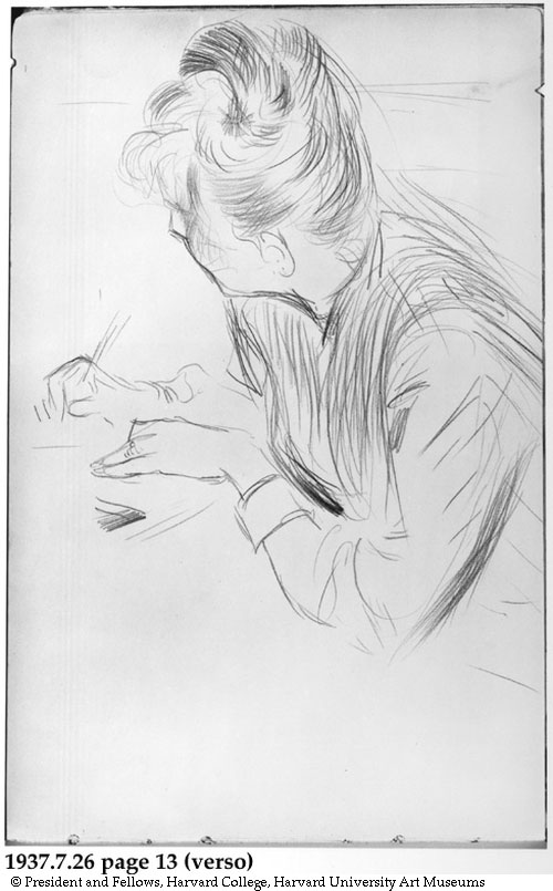 John Singer Sargent's Woman Sketch Frontpage What's New Thumbnail 